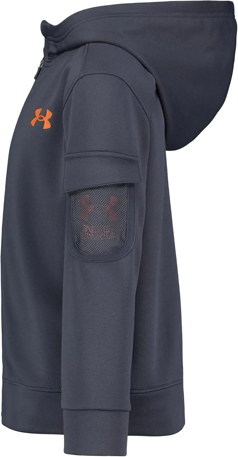 Under Armour Boys' Hoodie, Fleece Pullover, Logo & Printed Designs