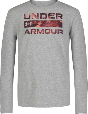 Under Armour Boys' Long Sleeve Shirt, Crewneck, Lightweight and Breathable