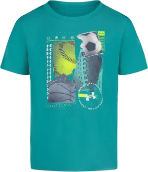 Under Armour Boys' Short Sleeve Shirt, Crewneck, Lightweight and Breathable