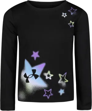 Under Armour Girls' Long Sleeve Shirt, Crewneck, Lightweight and Breathable