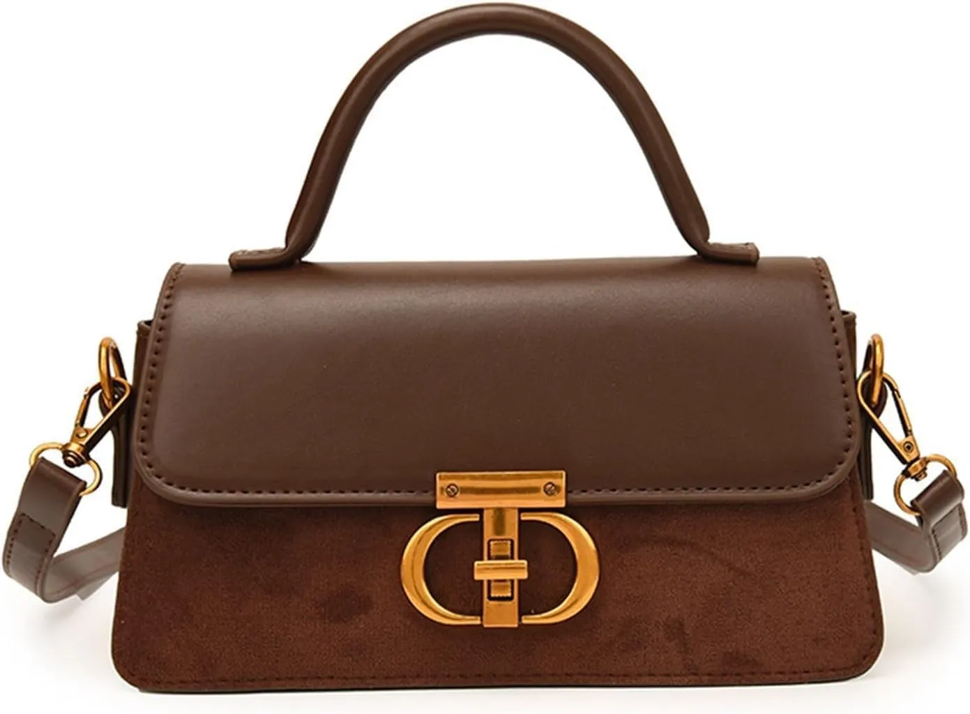 Underarm Shoulder Handbag, Crossbody Bag, Premium Feeling Minimalist Women's Bag, Shoulder Bag (Brown)