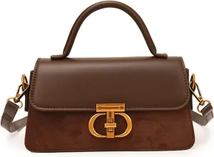 Underarm Shoulder Handbag, Crossbody Bag, Premium Feeling Minimalist Women's Bag, Shoulder Bag (Brown)