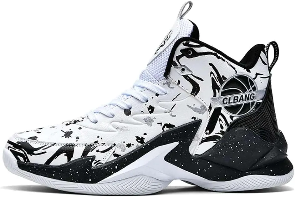 Unisex Basketball Shoes Breathable Non Slip Running Athletic Cushion Sports Fashion Sneakers