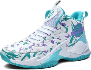 Unisex Basketball Shoes Breathable Non Slip Running Athletic Cushion Sports Fashion Sneakers