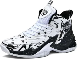 Unisex Basketball Shoes Breathable Non Slip Running Athletic Cushion Sports Fashion Sneakers