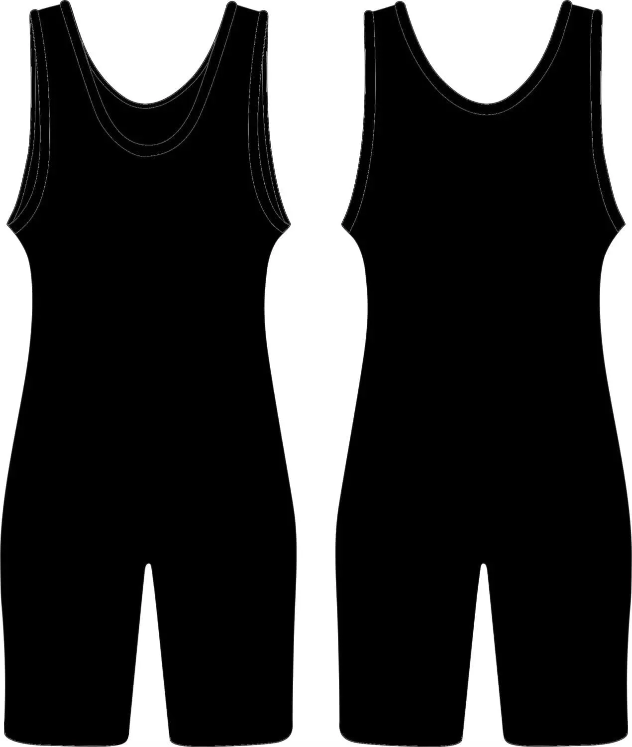 Unisex Wrestling Singlet, Comfortable & Breathable, 4 Way Stretch, Full Range of Youth and Adult Sizes