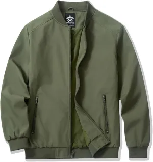 URBANFIND Men's Bomber Jackets Casual Lightweight Windbreaker Fashion Spring Fall Coats