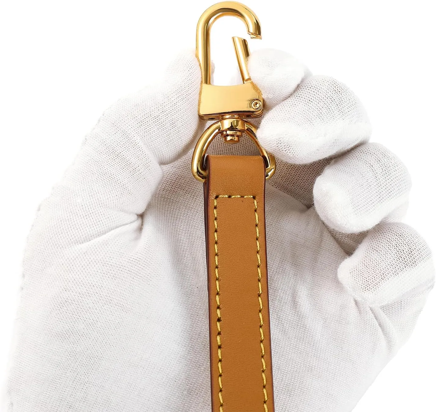 Vachetta Leather Adjustable Crossbody Strap for Leather Shoulder Strap Belt Replacement Suitable for L V Handbags