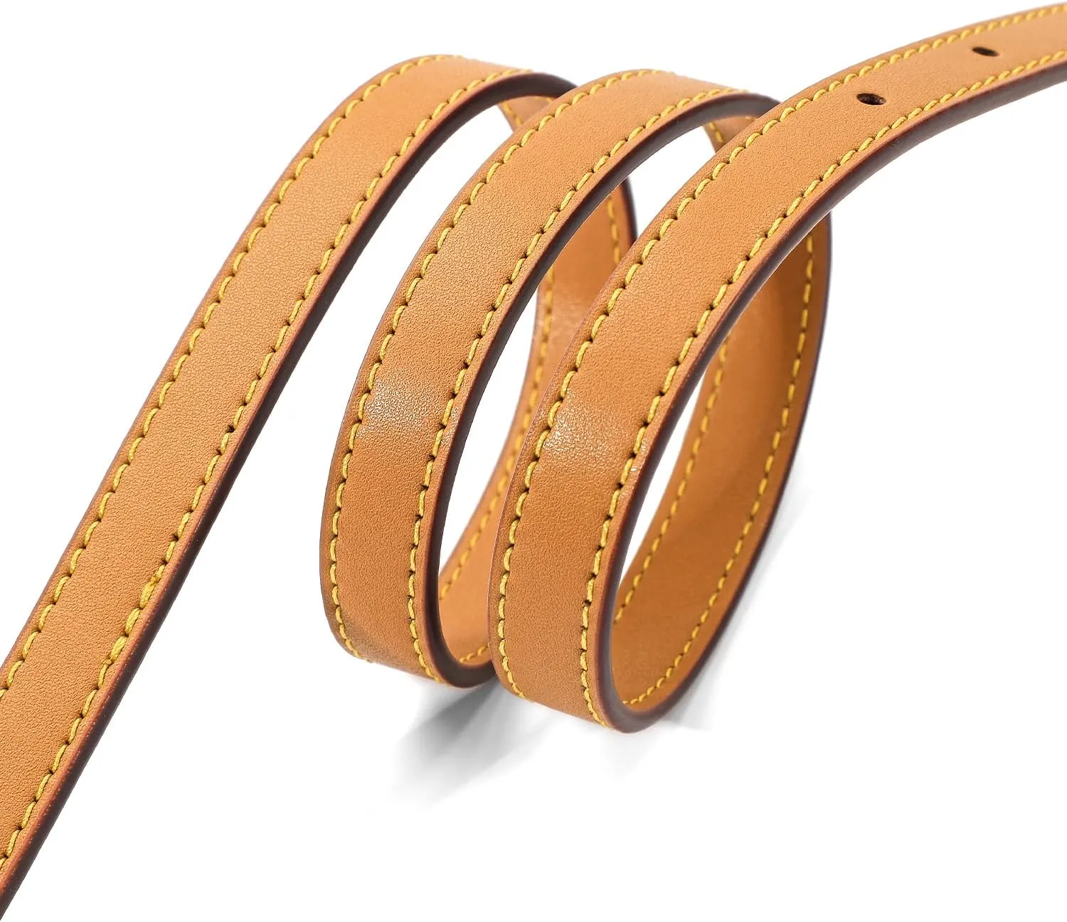 Vachetta Leather Adjustable Crossbody Strap for Leather Shoulder Strap Belt Replacement Suitable for L V Handbags