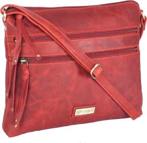 VALENCHI Women's Crossbody Handbags - Premium Leather Bags for Women - Everyday Purse with Adjustable Strap - Ladies Bag