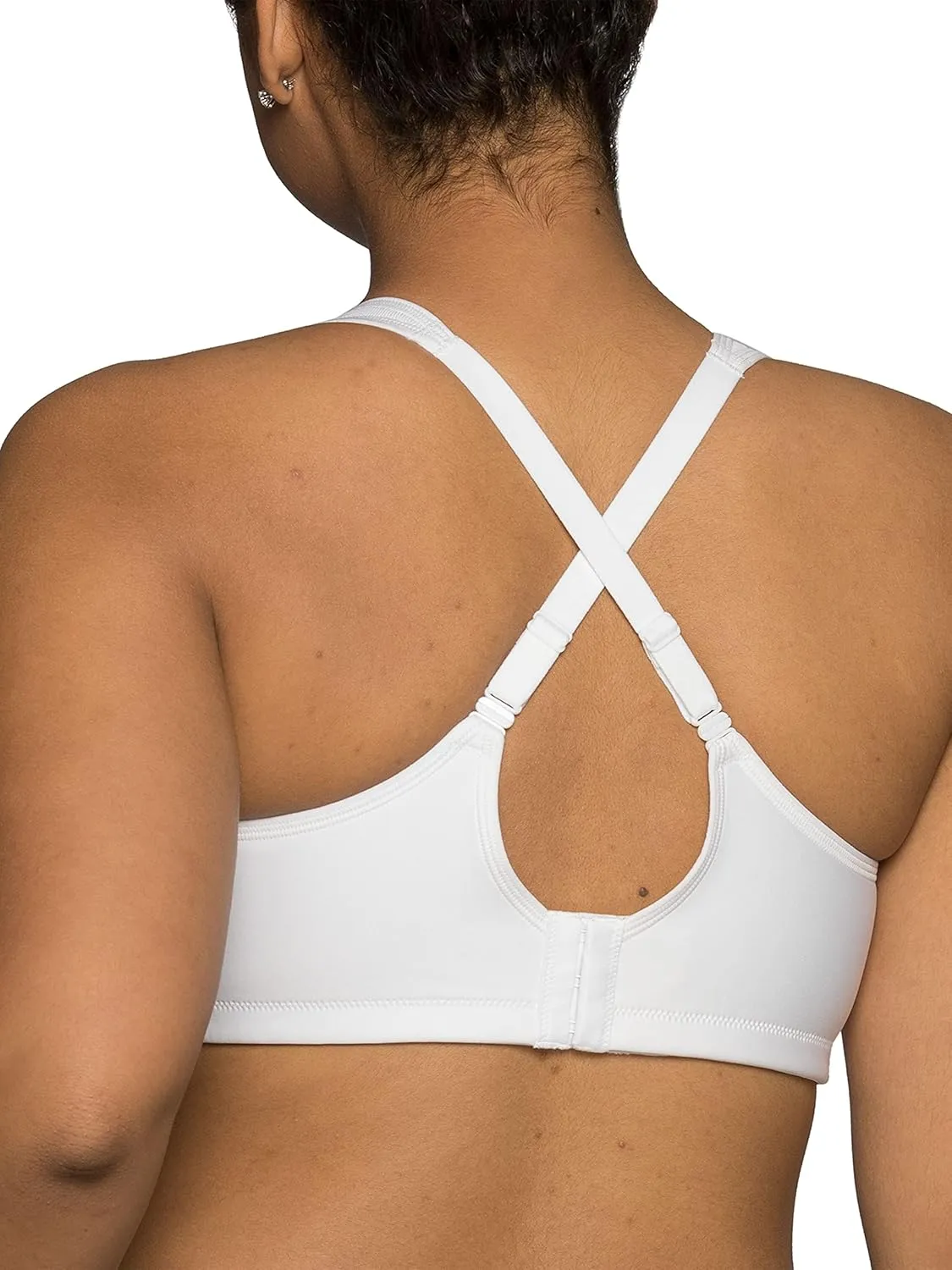 Vanity Fair Women's Medium Impact Sports Bras for Women, Breathable, Moisture Wicking, Padded Cups up to DDD