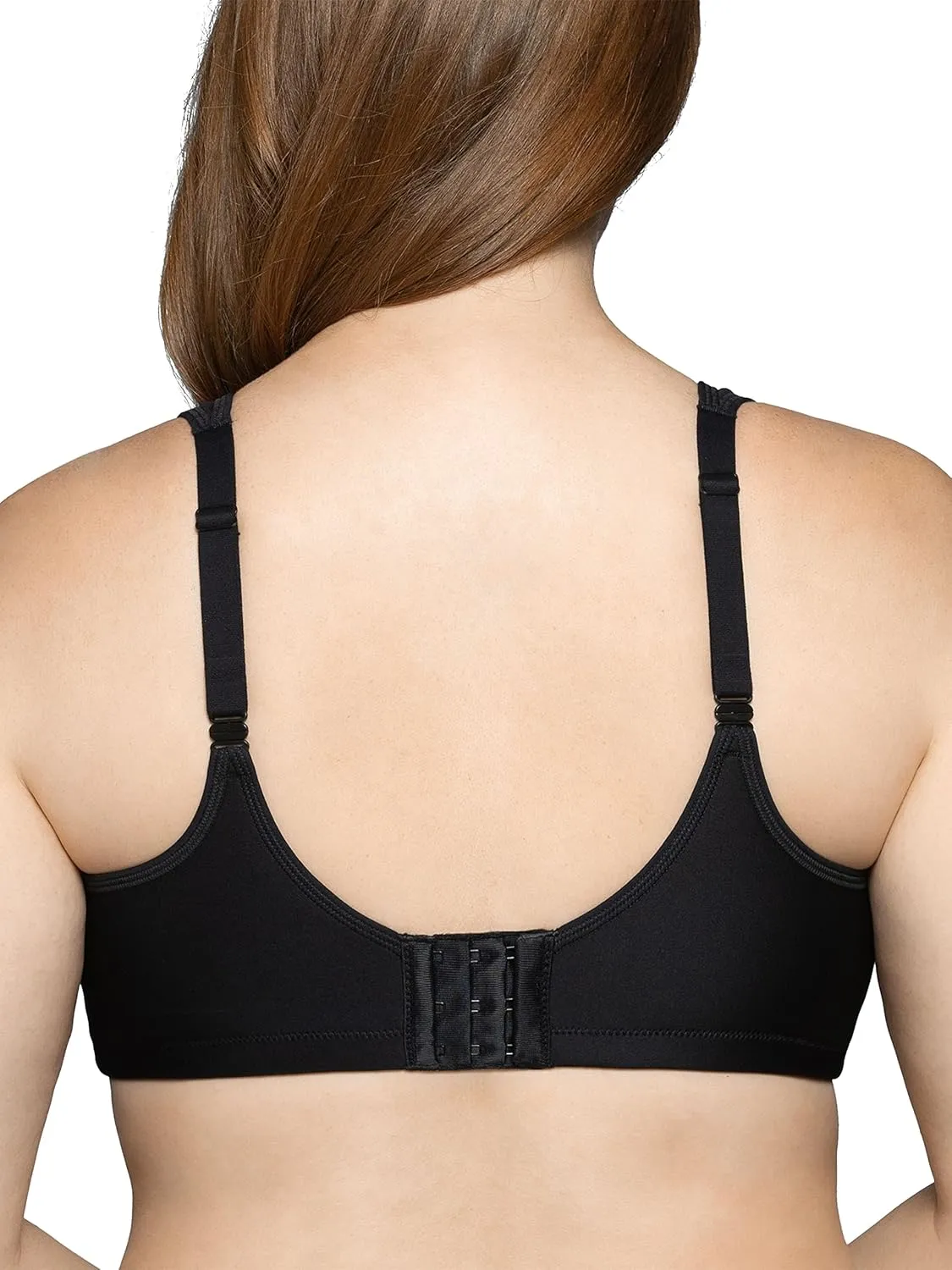 Vanity Fair Women's Medium Impact Sports Bras for Women, Breathable, Moisture Wicking, Padded Cups up to DDD