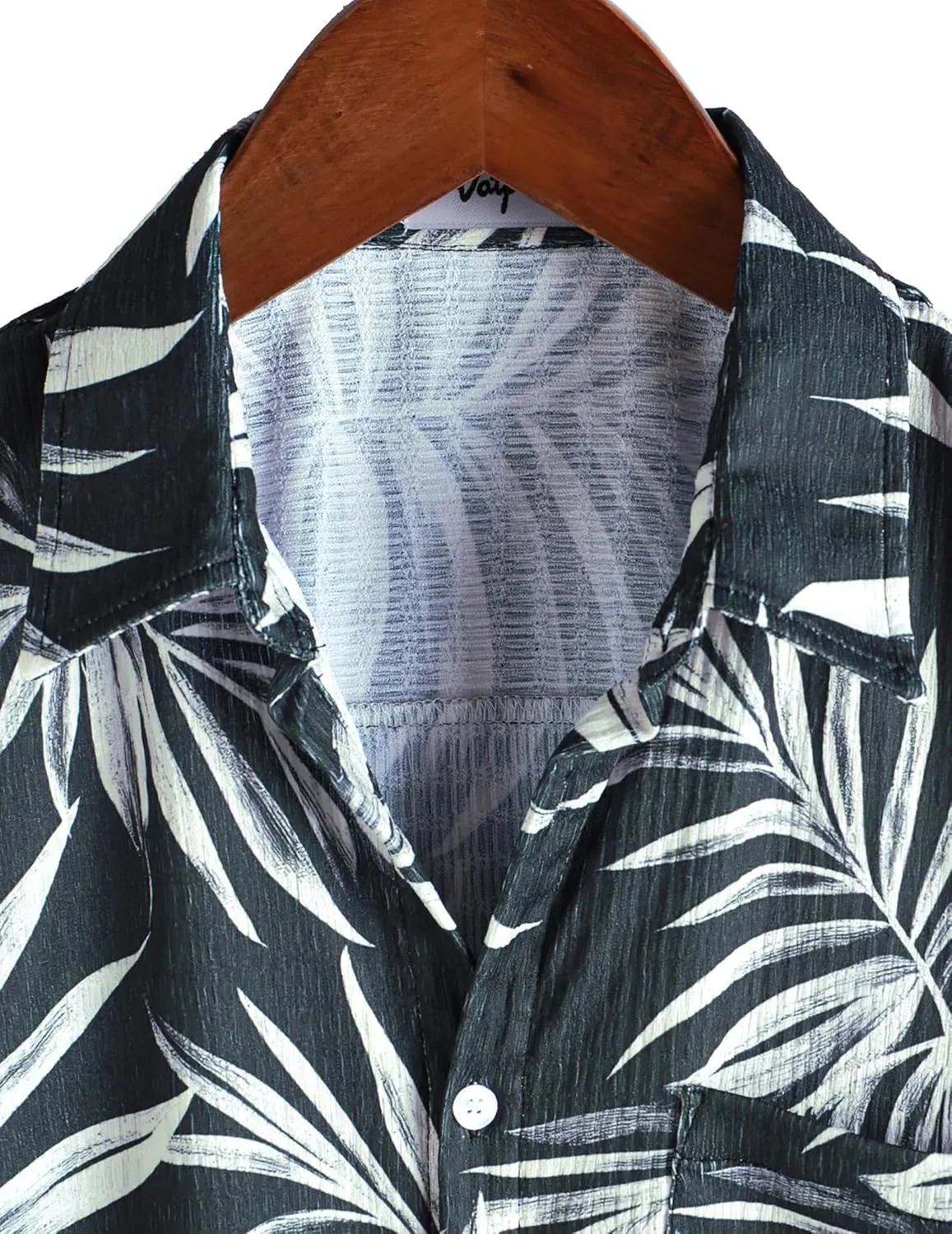 VATPAVE Mens Summer Striped Shirts Button Down Short Sleeve Vintage Beach Hawaiian Shirts with Pocket