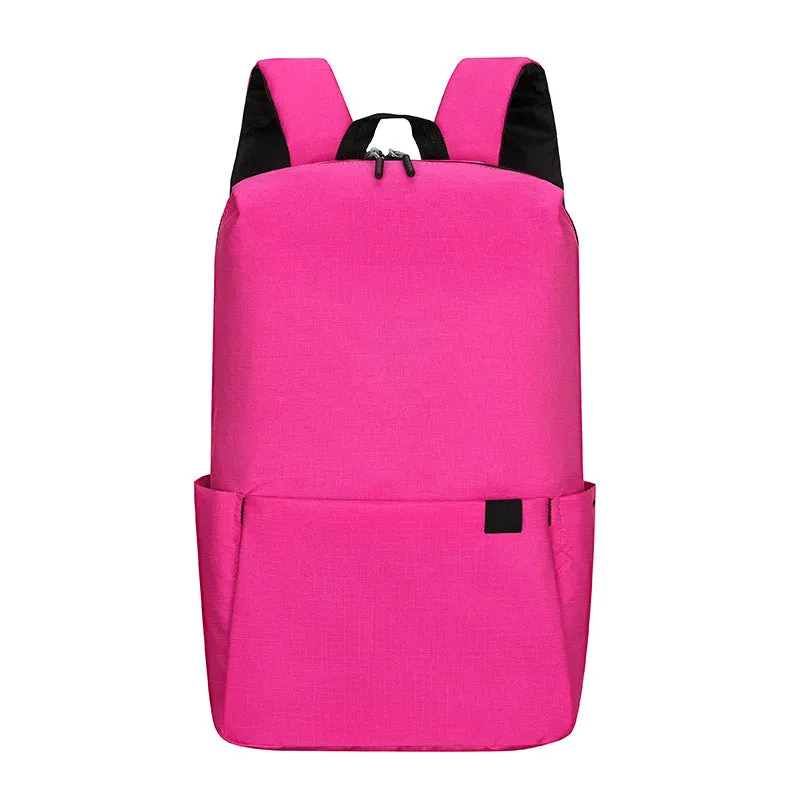 Versatile Colorful Unisex Can Be Added Backpacks