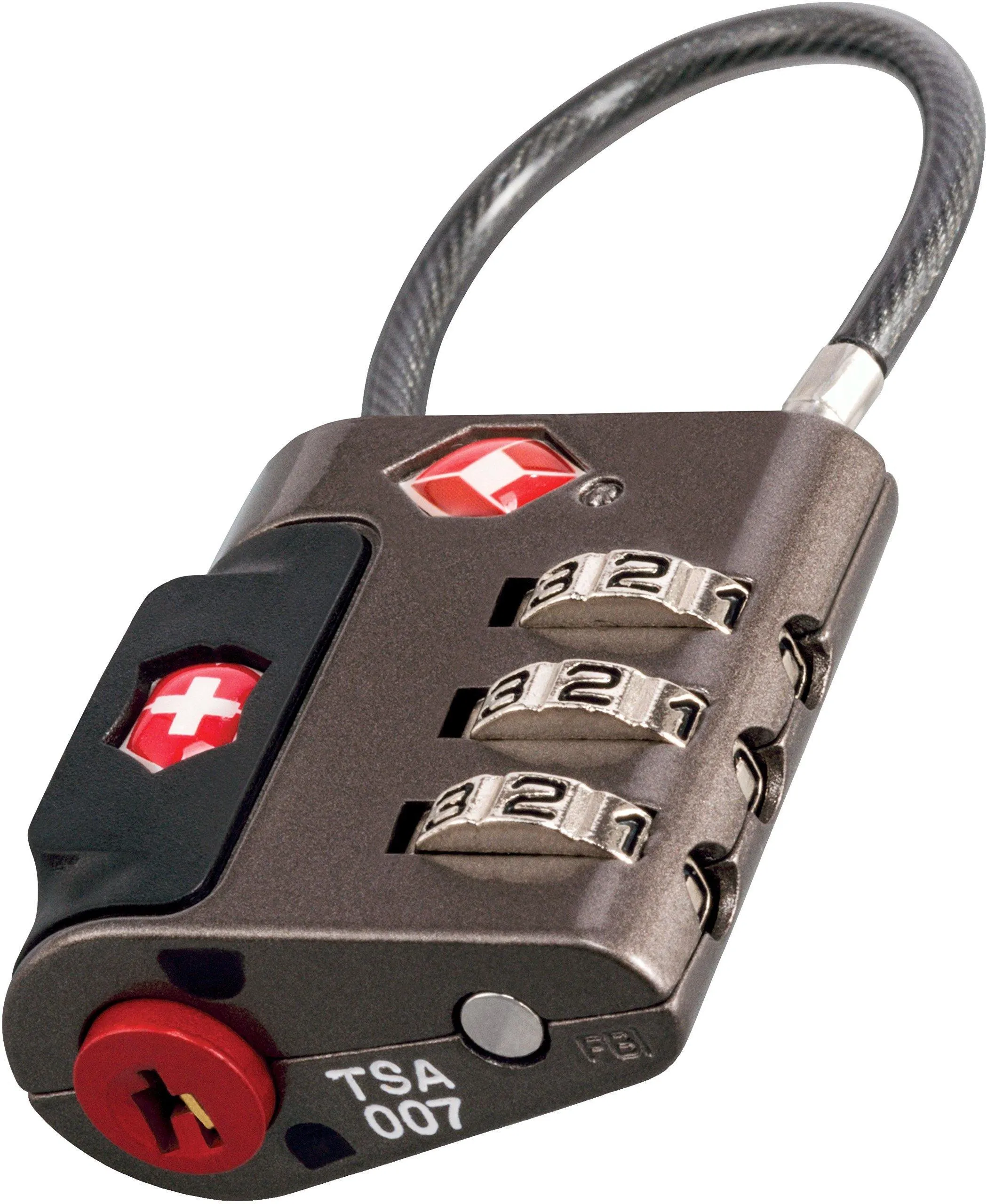 Victorinox Travel Sentry Approved Cable Lock Grey One Size
