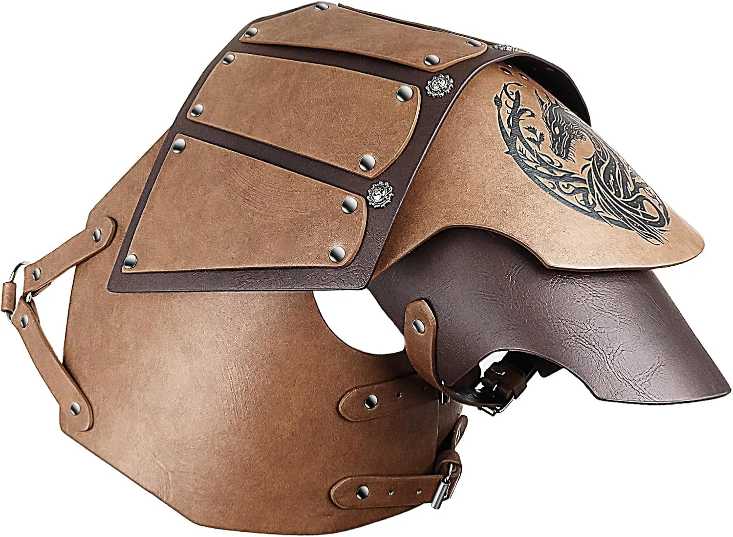 Viking Faux LeatherArmor Enhance Your Halloween Renaissance Cosplay with Medieval Accessories