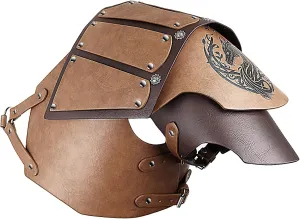 Viking Faux LeatherArmor Enhance Your Halloween Renaissance Cosplay with Medieval Accessories