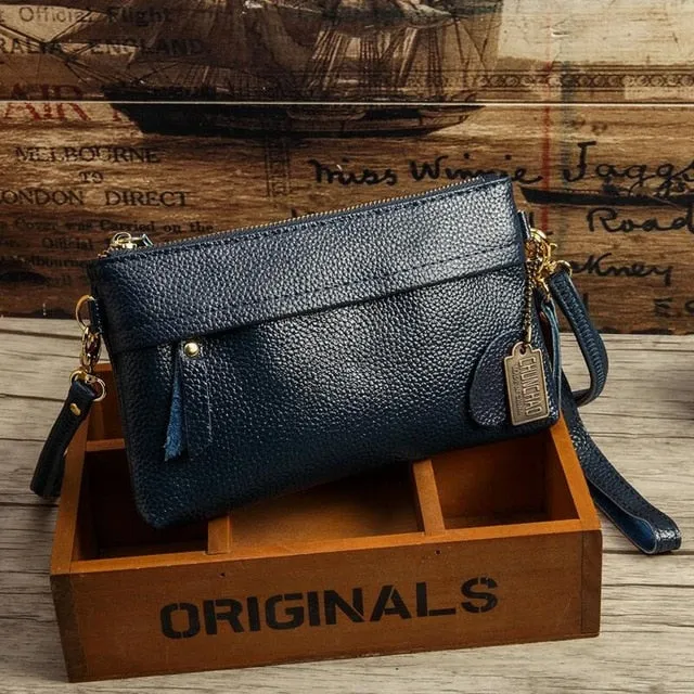 Vintage Cute Small Handbags Genuine leather