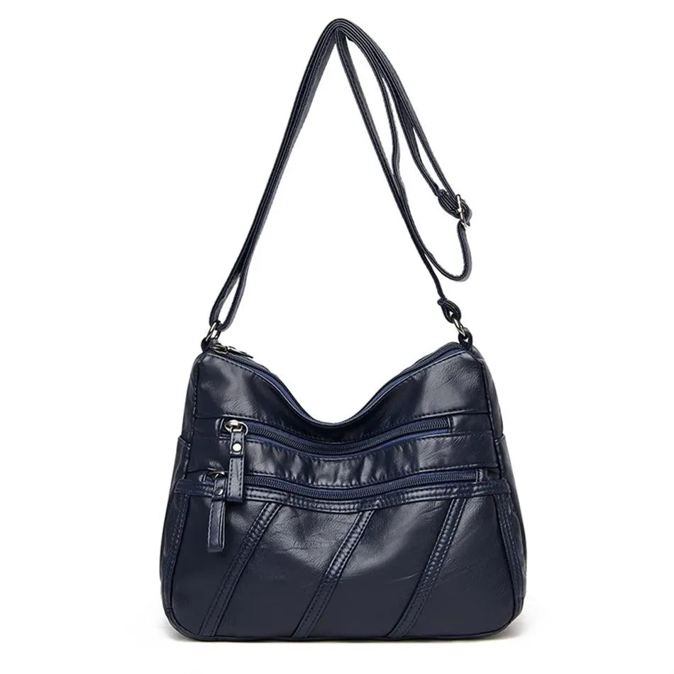 Vintage Leather Women's Bags - Luxury Small Designer Shoulder Crossbody Bag