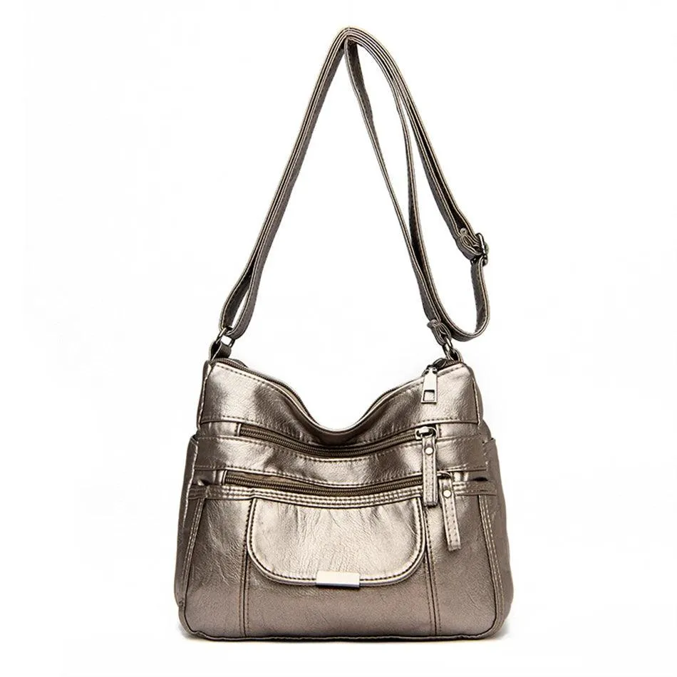Vintage Leather Women's Bags - Luxury Small Designer Shoulder Crossbody Bag