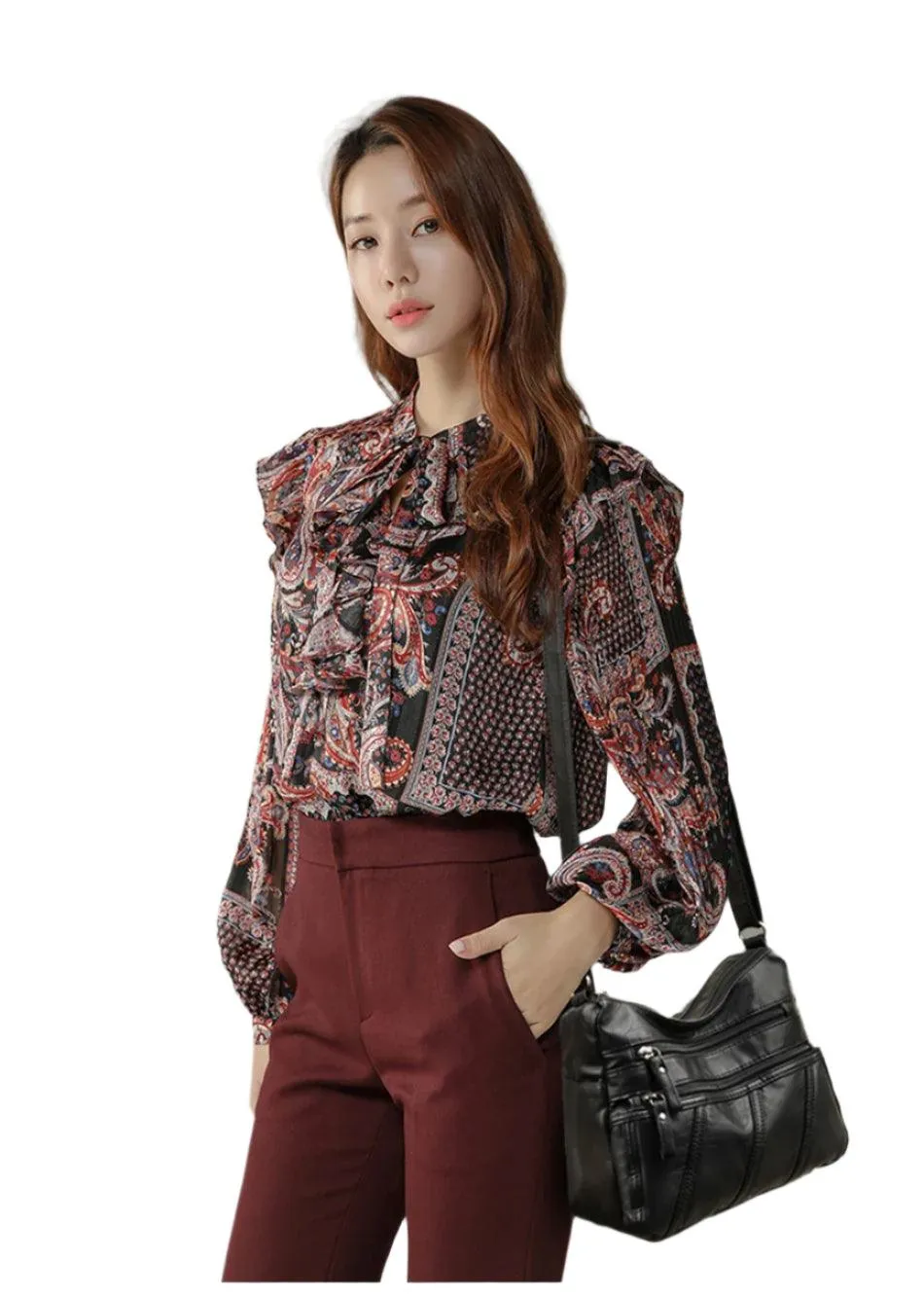 Vintage Leather Women's Bags - Luxury Small Designer Shoulder Crossbody Bag