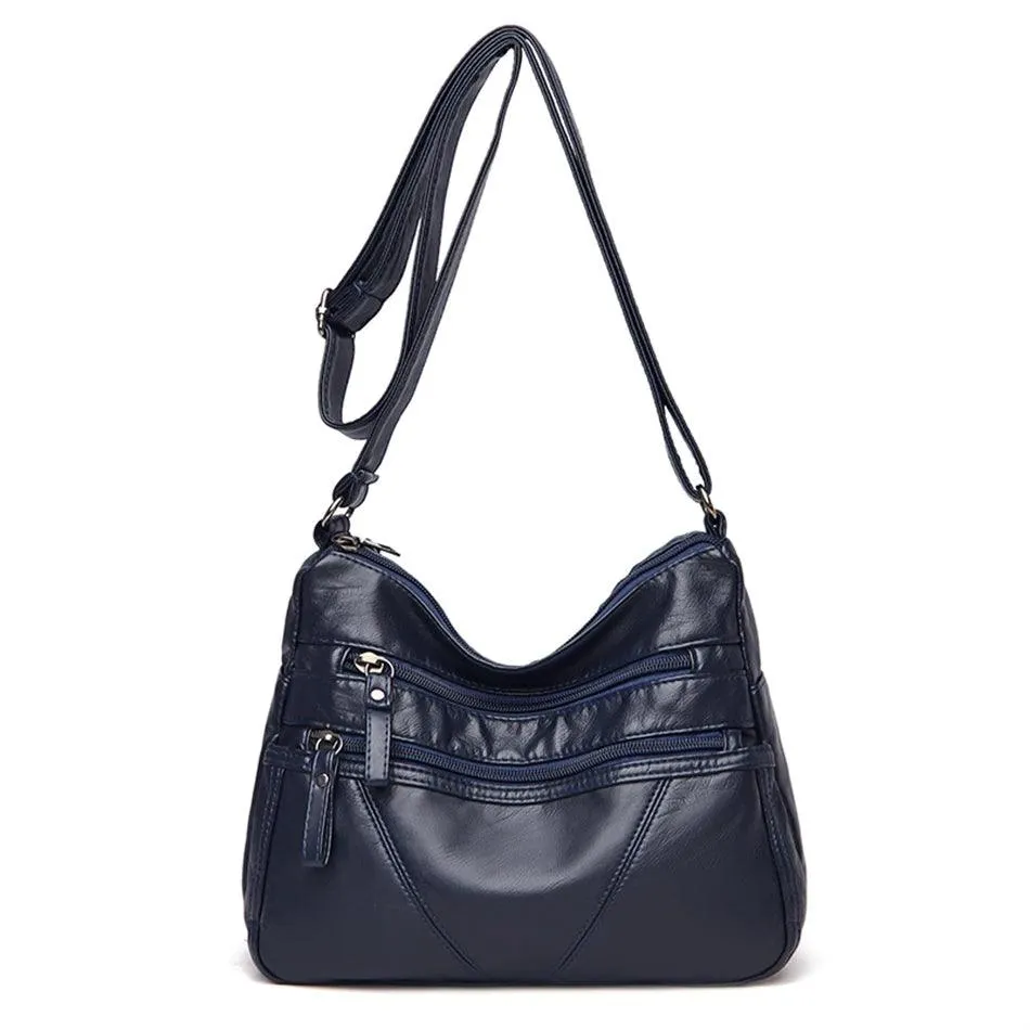 Vintage Leather Women's Bags - Luxury Small Designer Shoulder Crossbody Bag