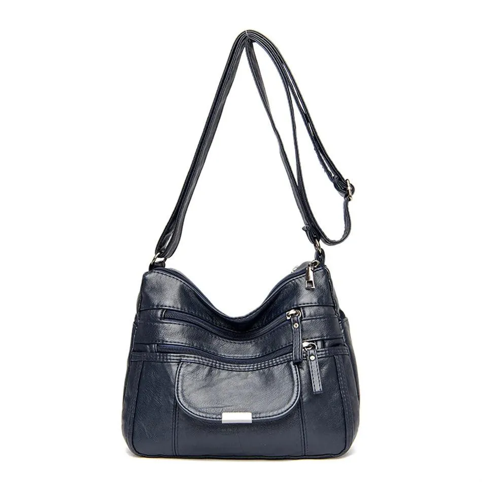 Vintage Leather Women's Bags - Luxury Small Designer Shoulder Crossbody Bag
