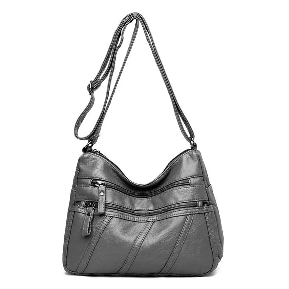 Vintage Leather Women's Bags - Luxury Small Designer Shoulder Crossbody Bag