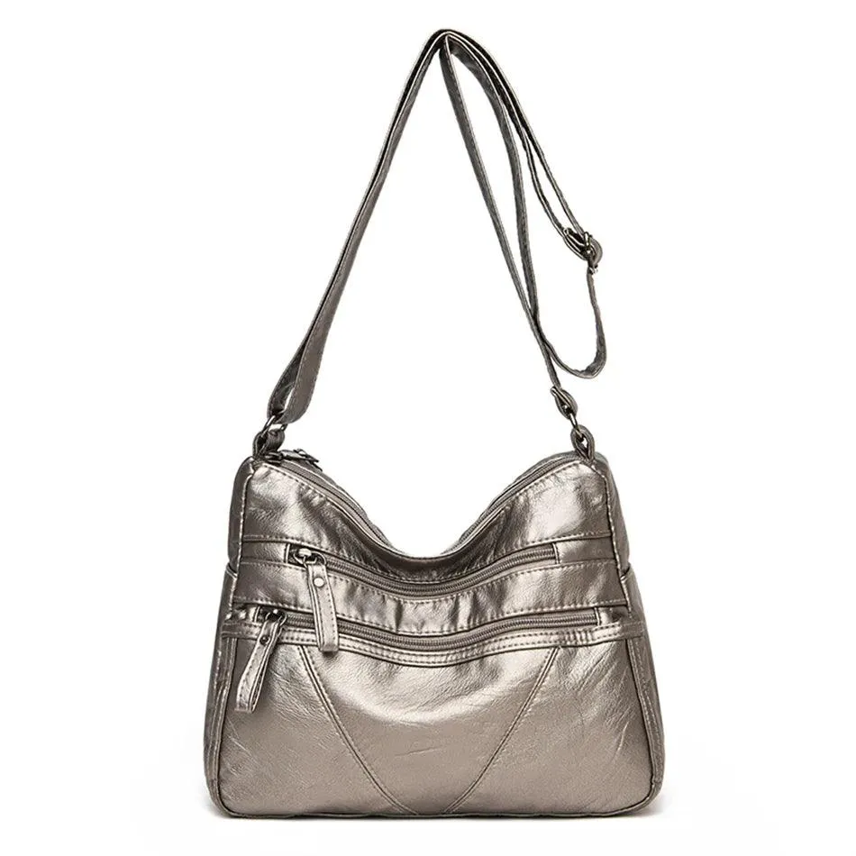 Vintage Leather Women's Bags - Luxury Small Designer Shoulder Crossbody Bag