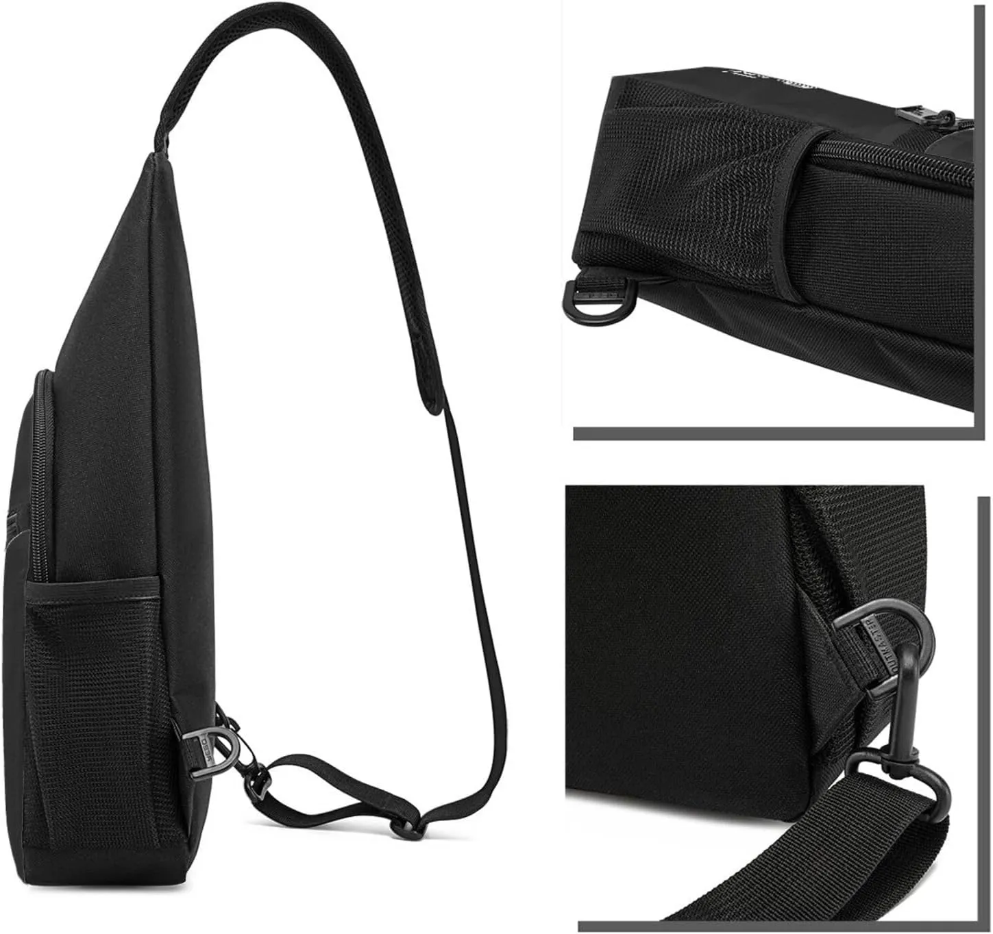 Wake Up Sheeple Unisex Chest Bag Lightweight Crossbody Shoulder Bag Travel Pocket