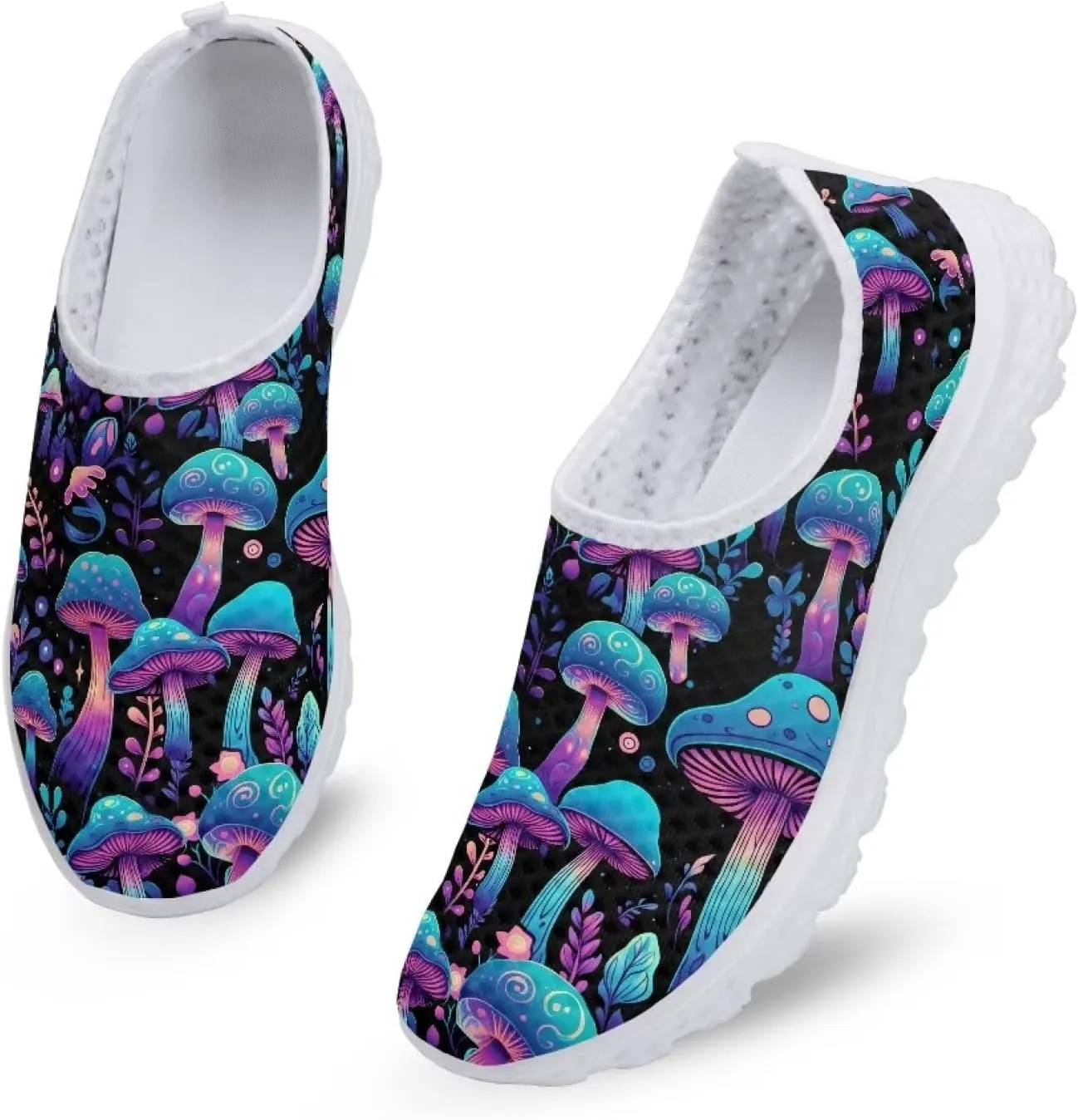 Walking Shoes for Women Men Sports Sneaker Flat Mesh Shoes Breathable Trainers