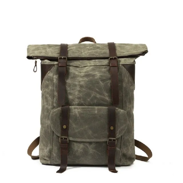 Waterproof Canvas Backpack