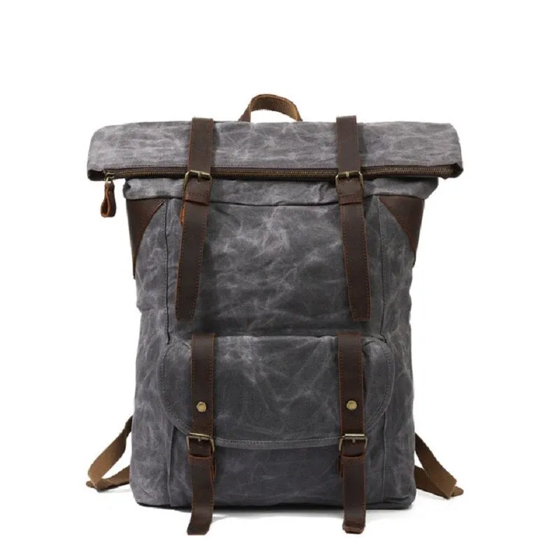 Waterproof Canvas Backpack