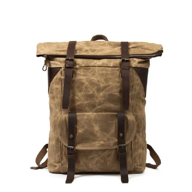 Waterproof Canvas Backpack