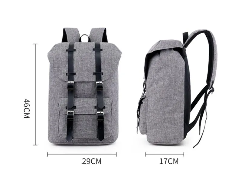 Waterproof Oxford shoulder Canvas Backpack Bag On Sale