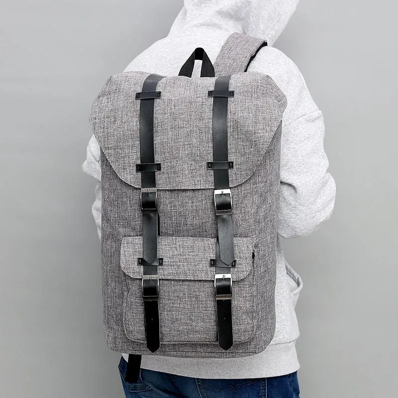 Waterproof Oxford shoulder Canvas Backpack Bag On Sale