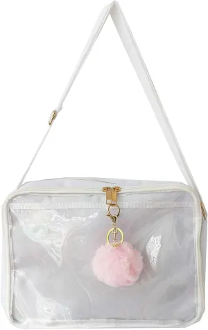 Women Duffle Bag JK Handbag Pvc Canvas Shoulder Bag