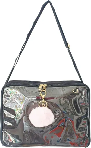 Women Duffle Bag JK Handbag Pvc Canvas Shoulder Bag