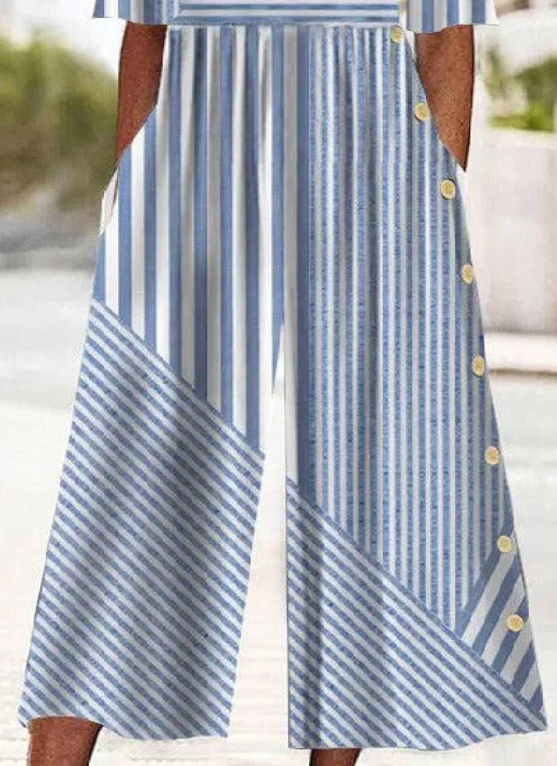 Womens Boho Jumpsuits Floral Printed Half Sleeve High Waist Pockets Wide Leg Long Romper Summer Beach Vacation Outfits