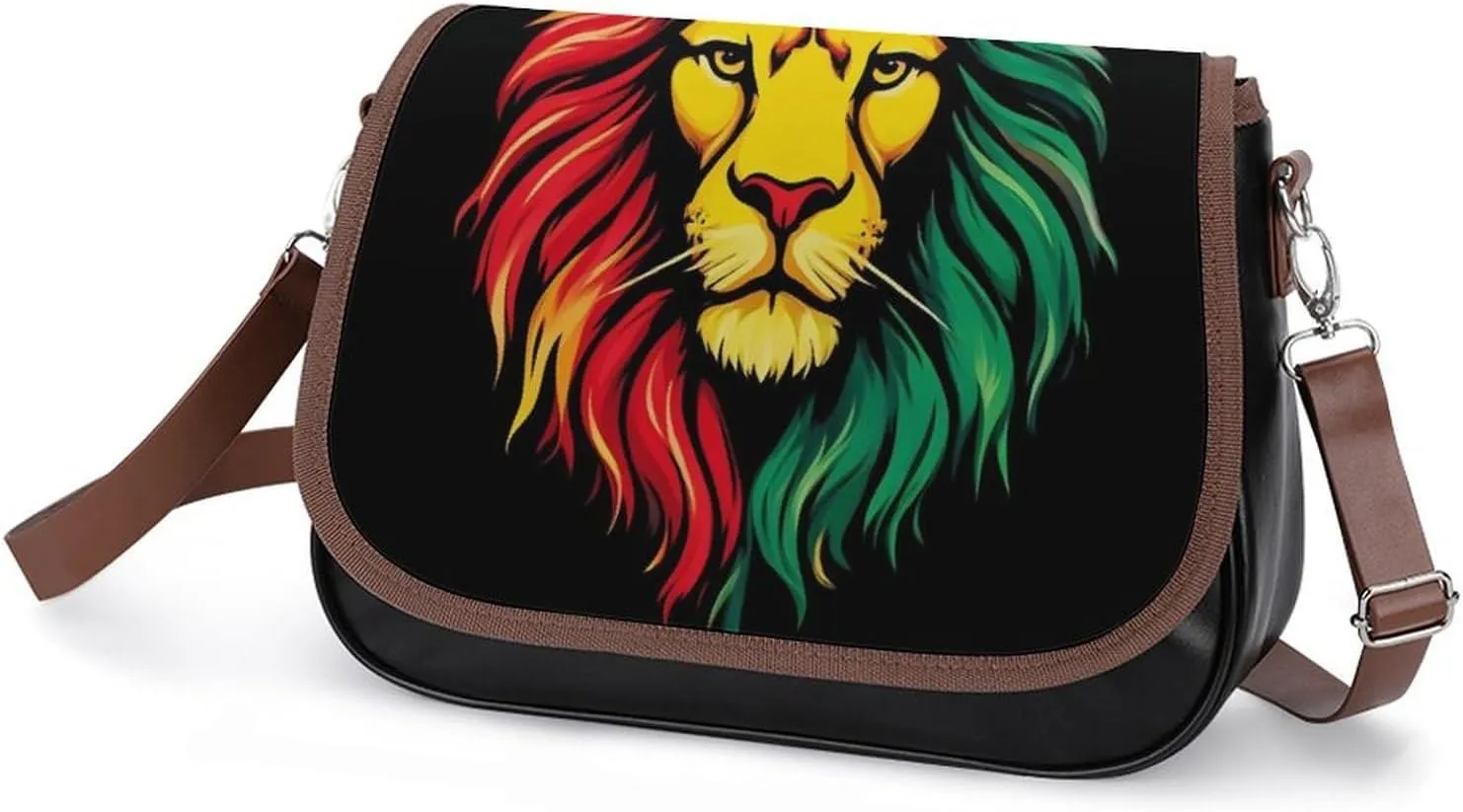 Womens Crossbody Purse Lightweight PU Leather Shoulder Bag Waterproof Messenger Bags