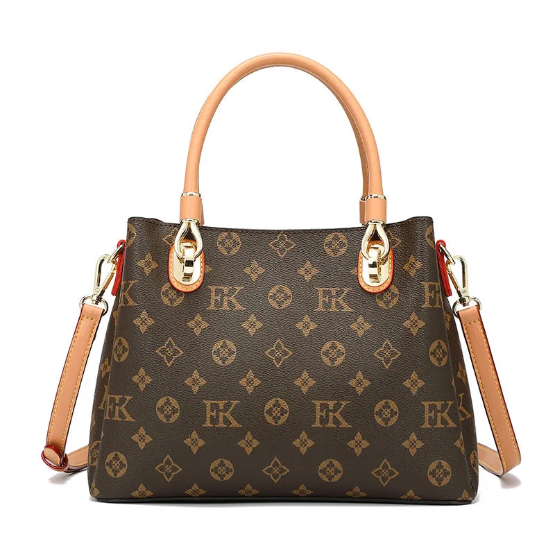 Women's Genuine Leather Commuter Mother Portable Large Crossbody Bags