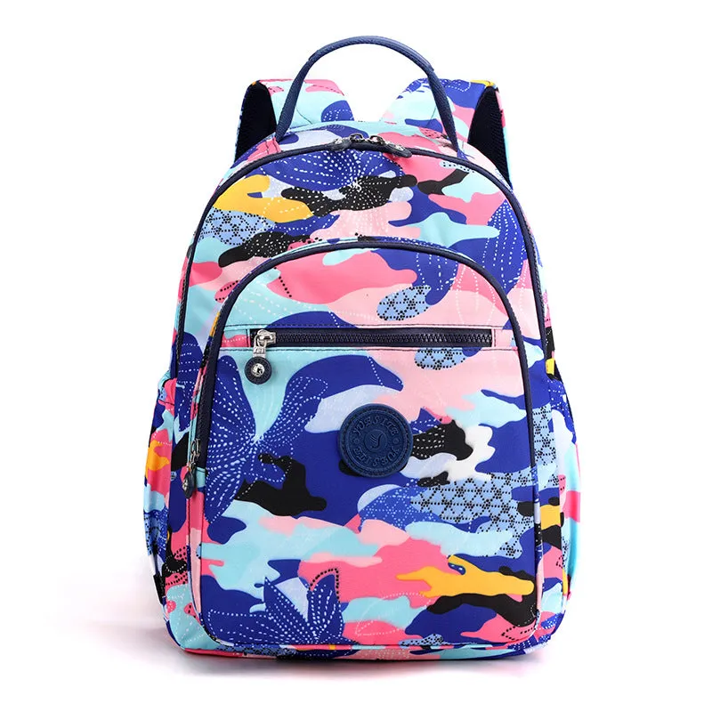 Women's Large Capacity Waterproof Nylon Fashion Backpacks