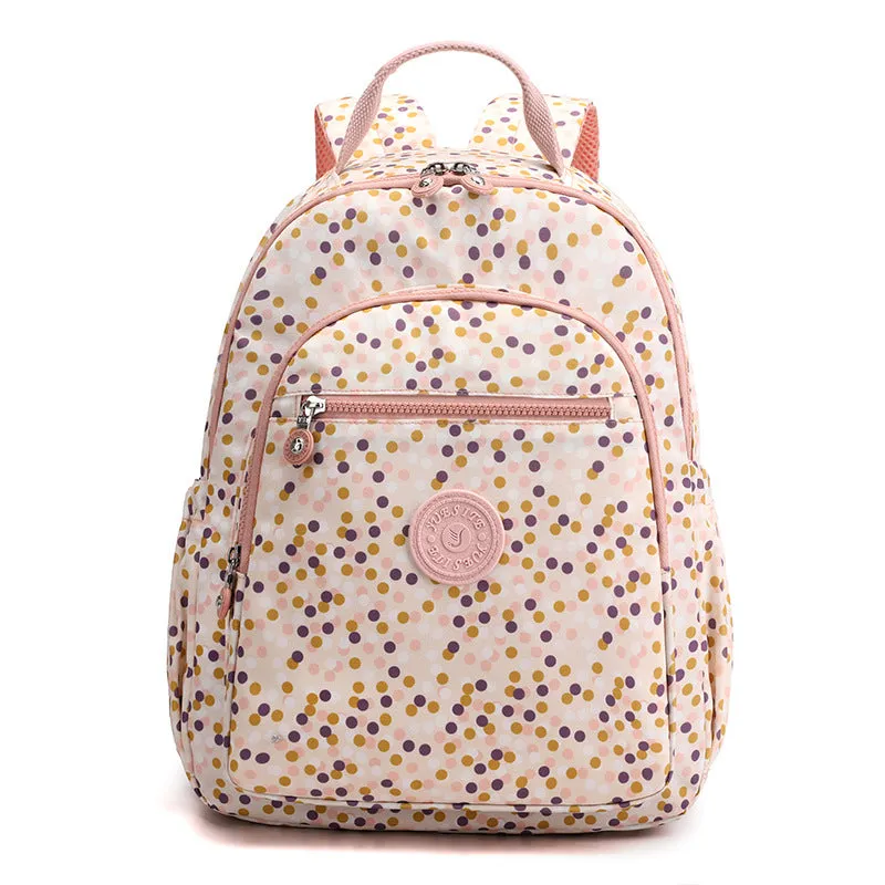 Women's Large Capacity Waterproof Nylon Fashion Backpacks