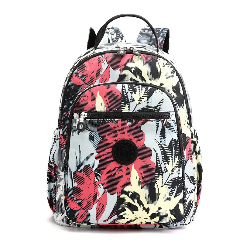 Women's Large Capacity Waterproof Nylon Fashion Backpacks