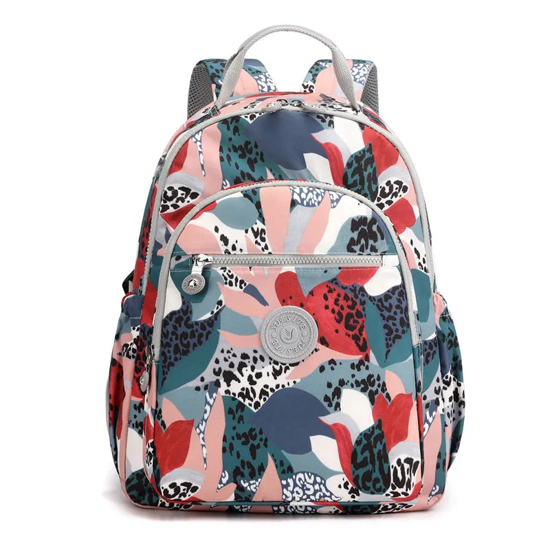 Women's Large Capacity Waterproof Nylon Fashion Backpacks