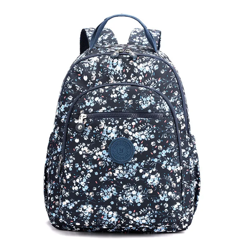 Women's Large Capacity Waterproof Nylon Fashion Backpacks
