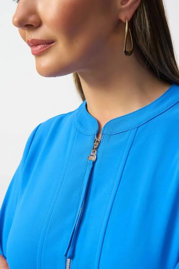 Women's Mandarin Collar Straight Dress