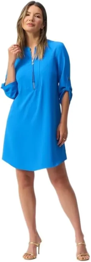 Women's Mandarin Collar Straight Dress