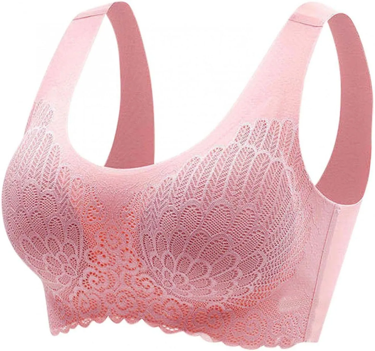 Women's Sleep Wireless Everyday Bra Plus Size Comfort Sports Vest Bra Without Steel Breathable Cool Lightly Sports Bra