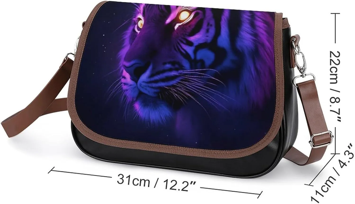 Womens Small Crossbody Purse with Adjustable Strap, Pu Leather Shoulder Bags for Travel Work